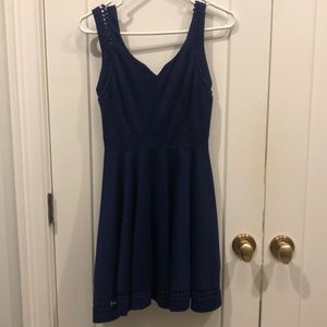 Emmelee Cocktail Dress w/ eyelet detail